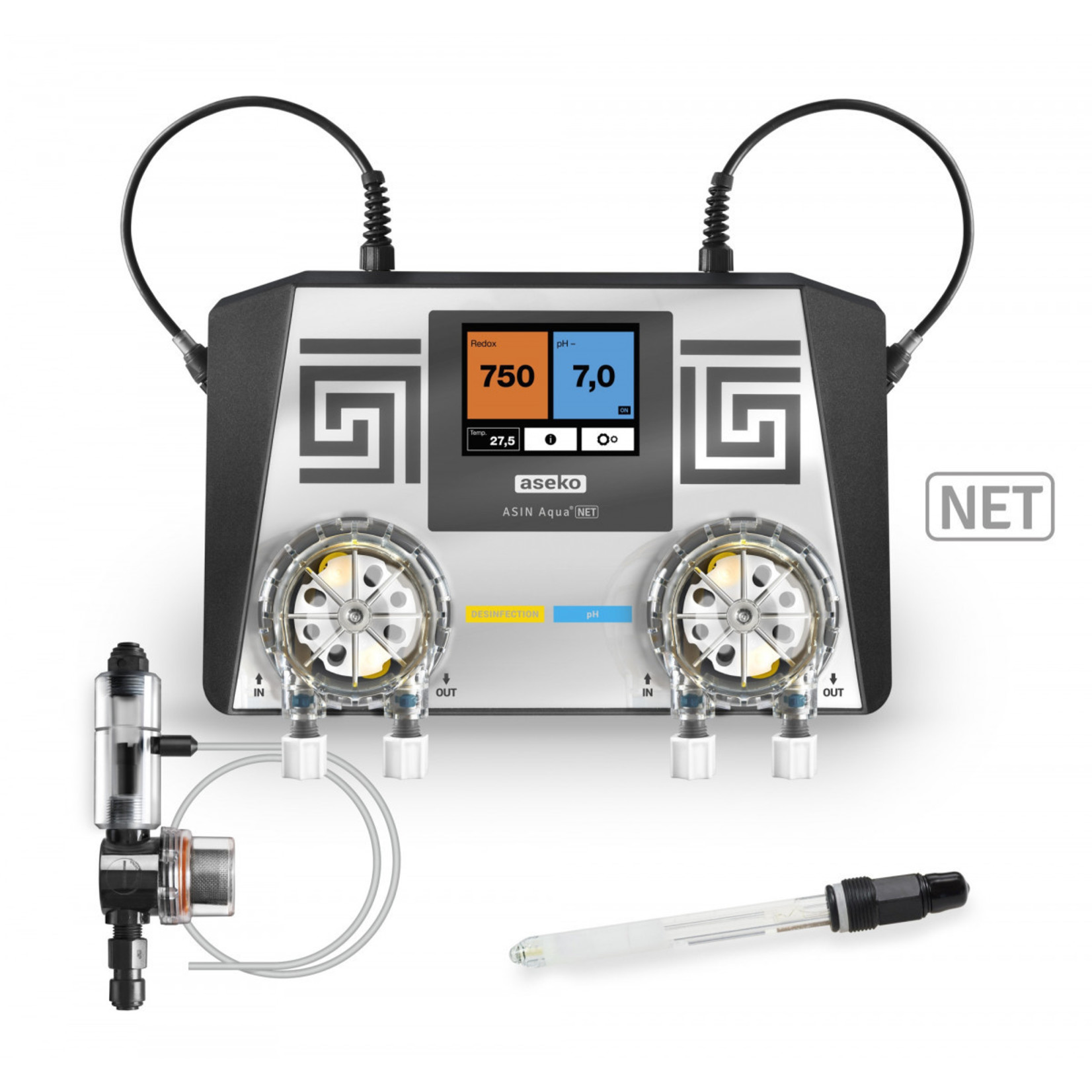 Aseko ASIN AQUA Ph/ORP.net  (+lan)