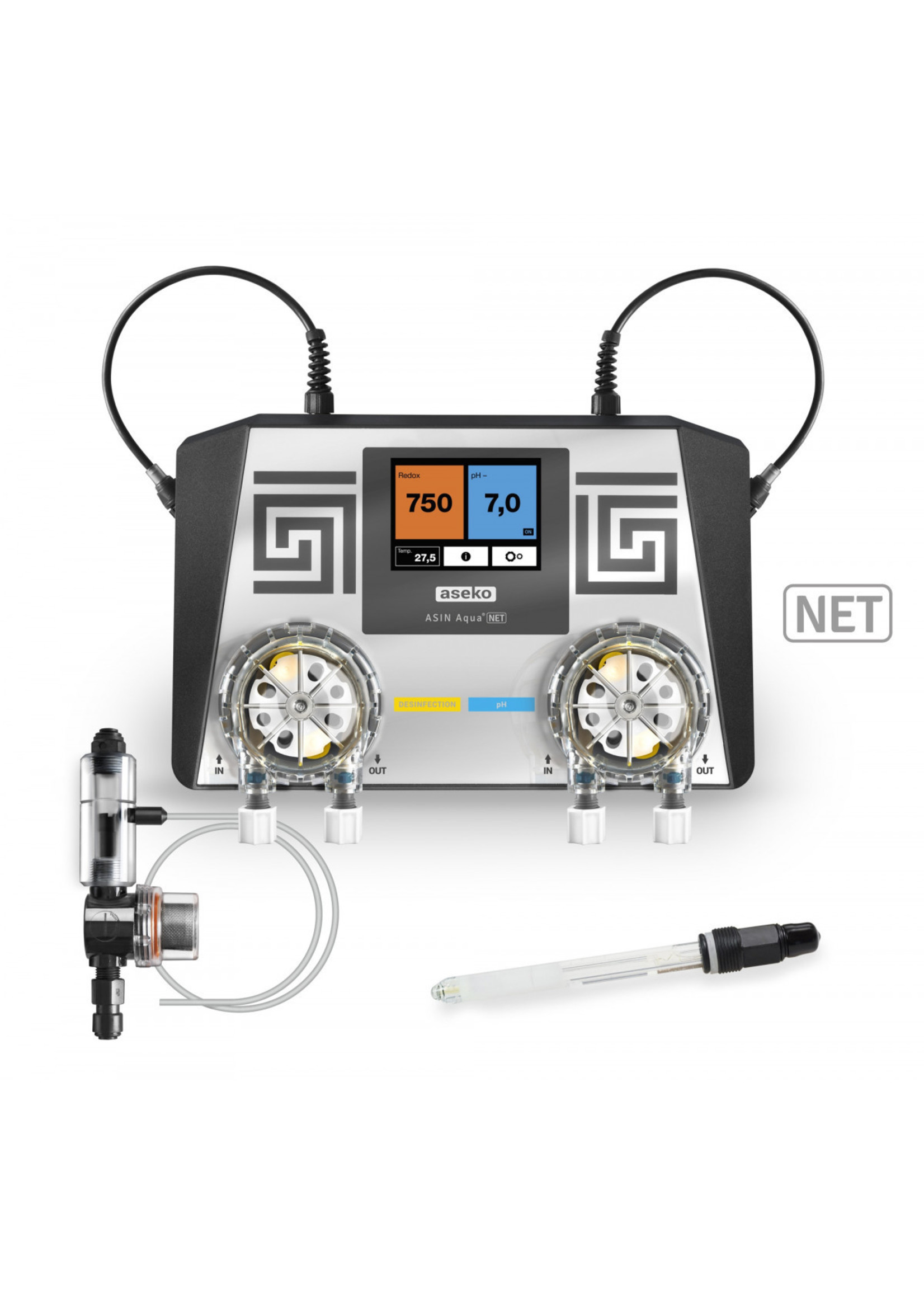 Aseko ASIN AQUA Ph/ORP.net  (+lan)