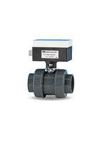 OSF Actuator 24 V met kogelkraan met 2-weg kogelkraan Ø 63 mm en 2 verloopstukken 63/50 mm