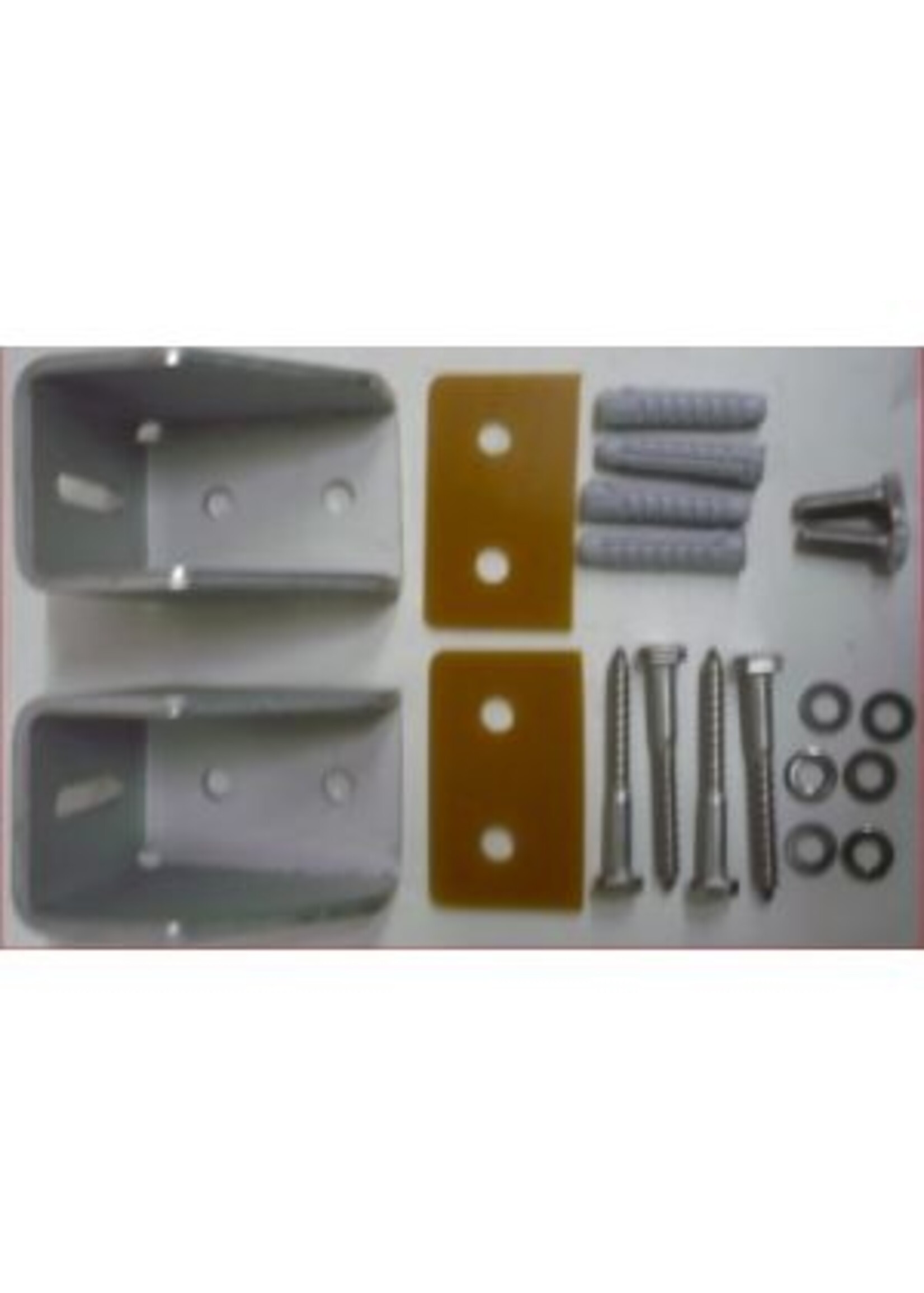 T&A RVS bevestigingset / beugelset