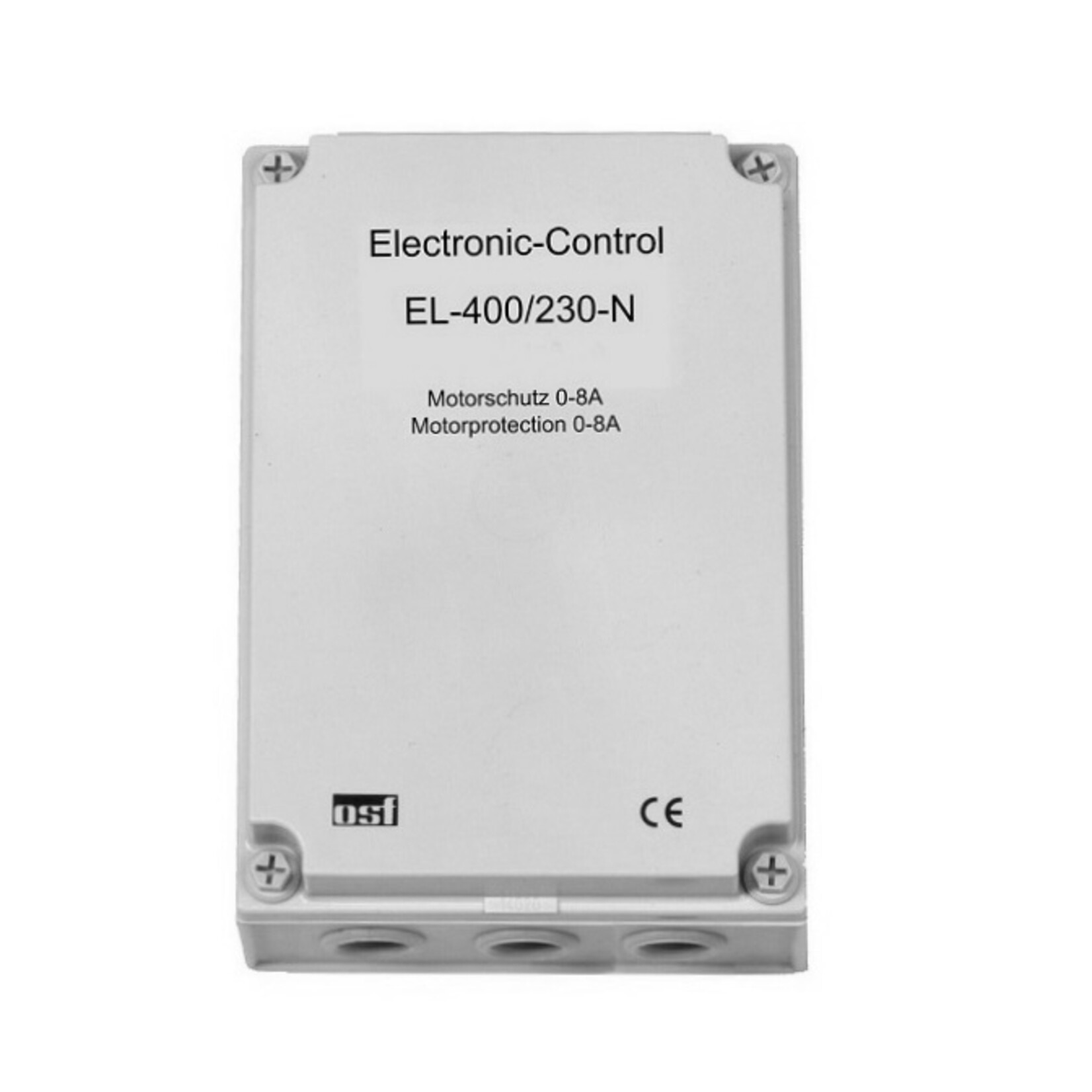 OSF EL-400/230-N (0-8A) met looptijdbegrenzing