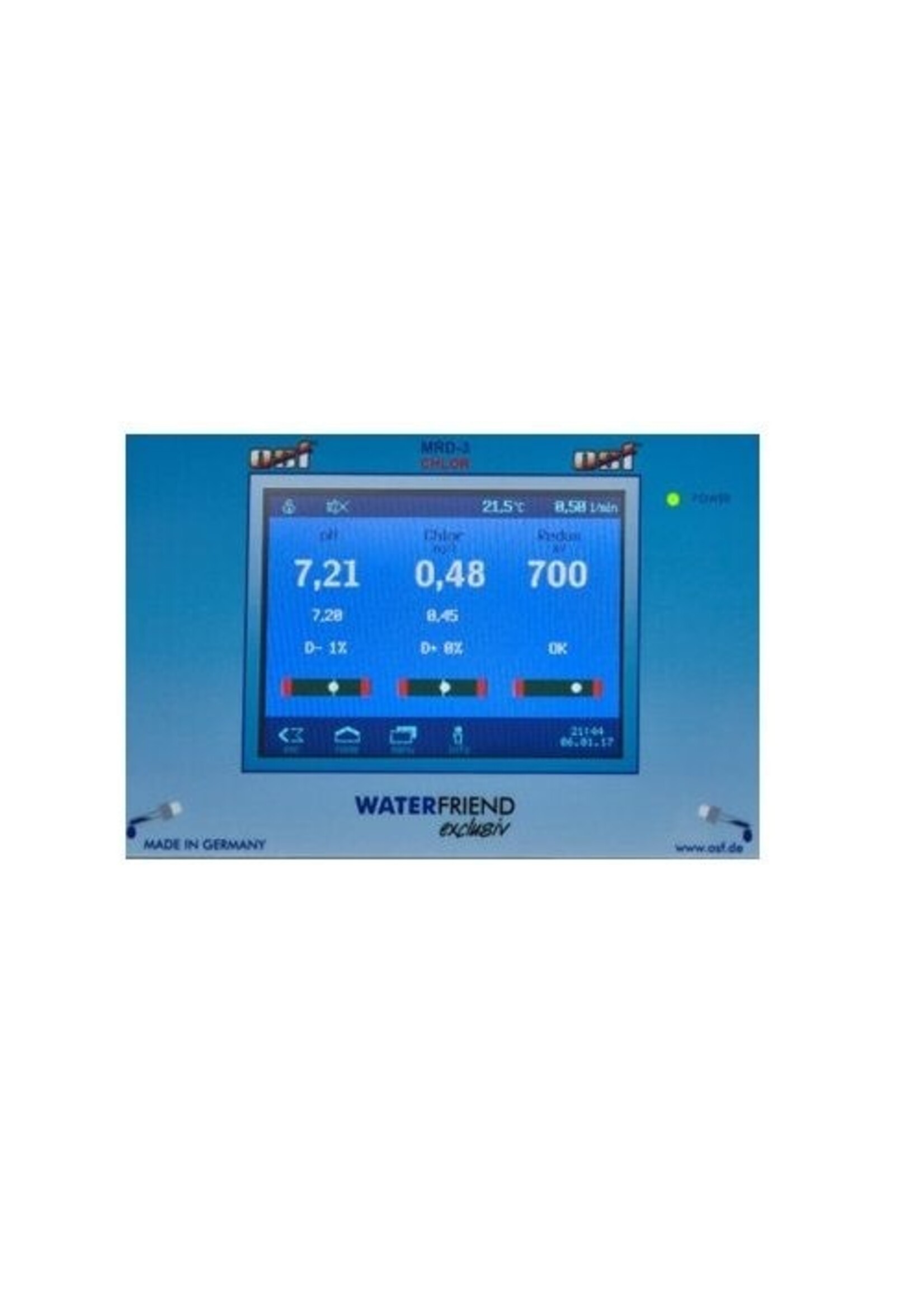 OSF WATERFRIEND exclusiv (MRD-3) 5,7 Touch met 2 doseerpompen