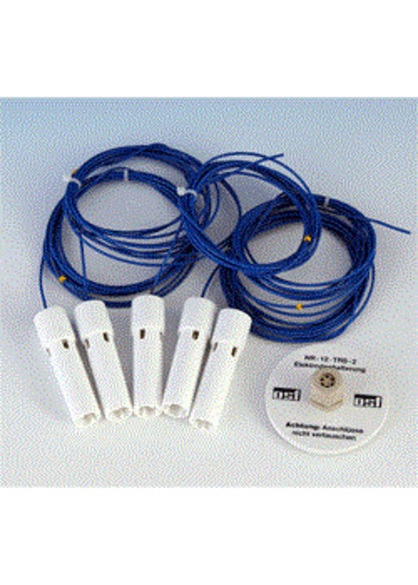 OSF Waterniveausensor 5-voudig (V2A) met gekleurde kabels (3 m)