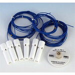 OSF Waterniveausensor 6-voudig (V2A) met gekleurde kabels (3 m)