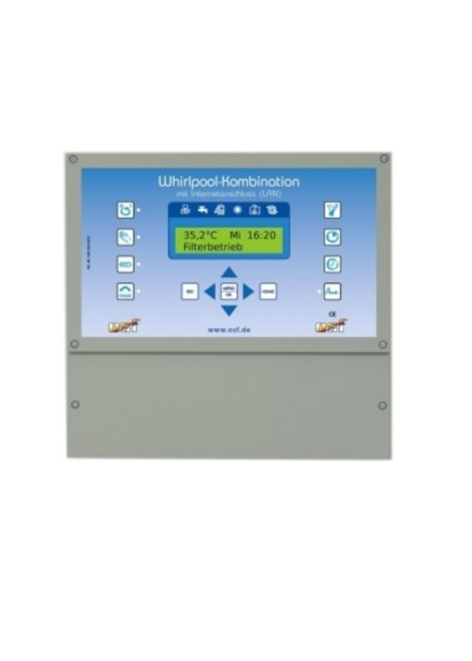 OSF Whirlpoolcombinatie (2 bedieningen) met internetaansluiting