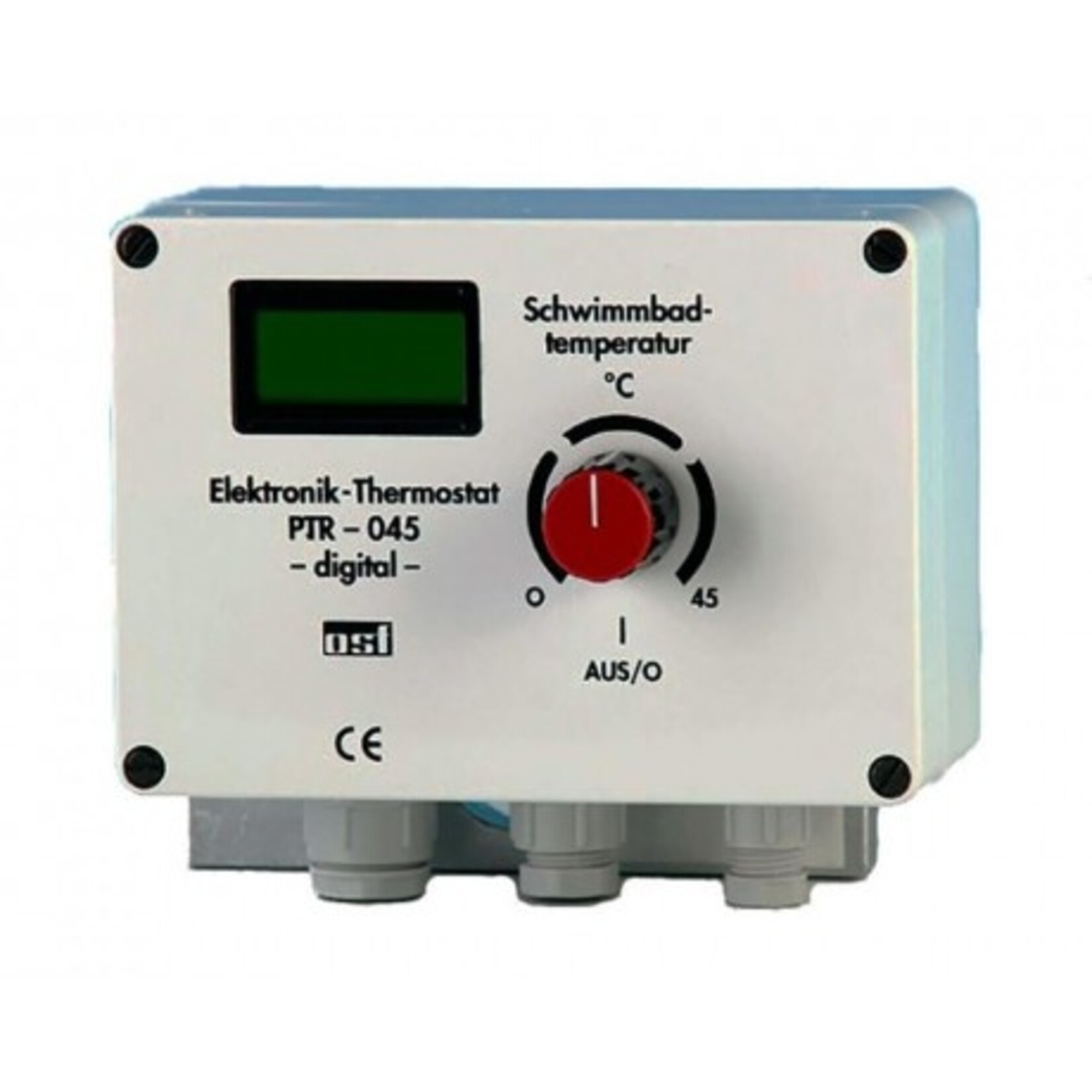 OSF PTR-045-digitaal (0-45 °C) (LCD) Temperatuurregeling met digitaal display