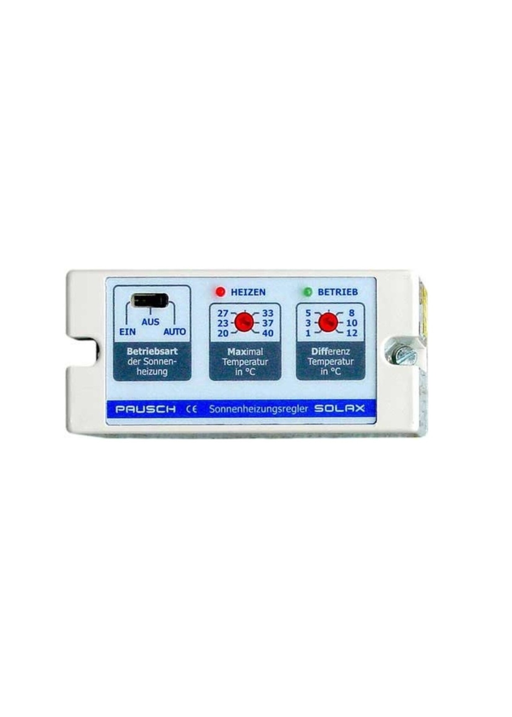 Elios Regelaar Solax met 2 voelers analoog