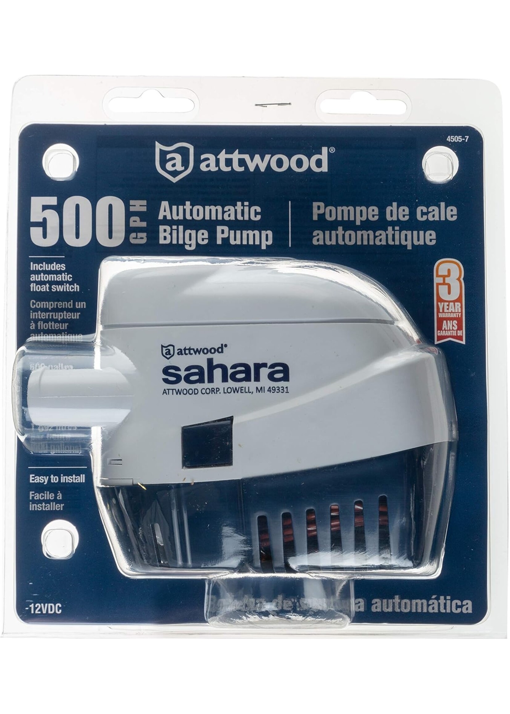 Aquatop Evacuatiepompje motorput 12V