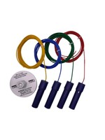 OSF Waterniveausensor 4-voudig (V2A) met gekleurde kabels (3 m)