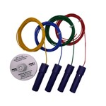 OSF Waterniveausensor 4-voudig (V4A) met gekleurde kabels (3 m)