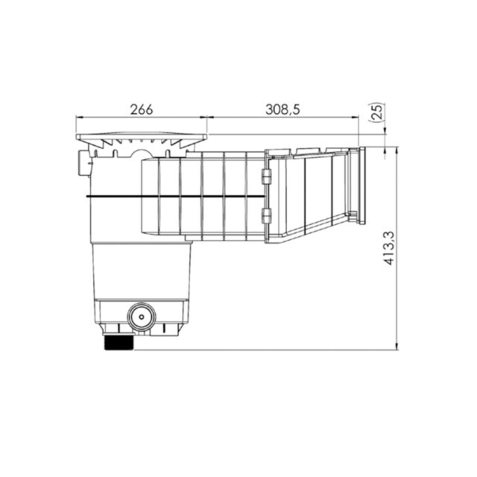 Weltico Skimmer A500 (meerkleurig)