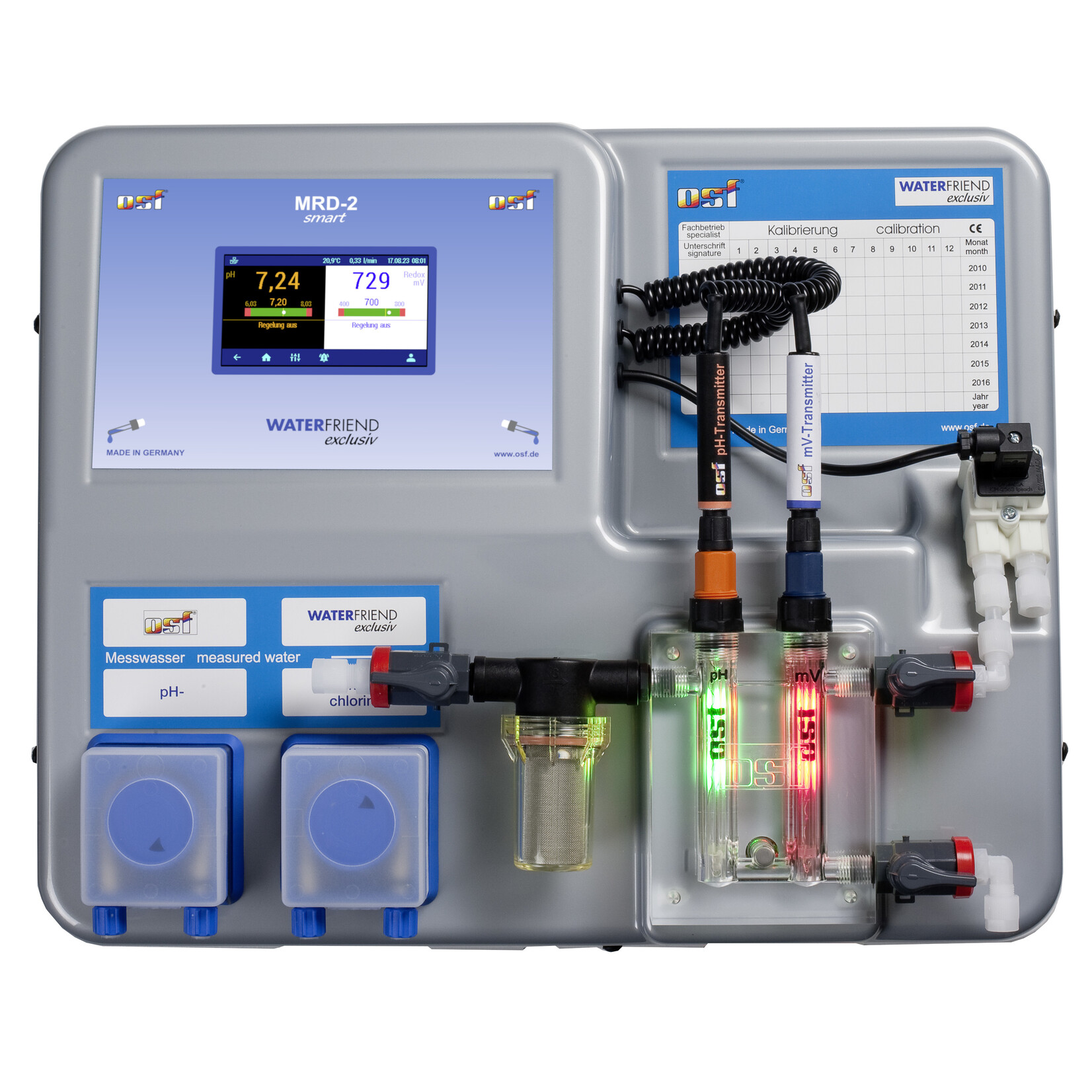 OSF Dosering WATERFRIEND MRD-2-smart voor pH en Redox