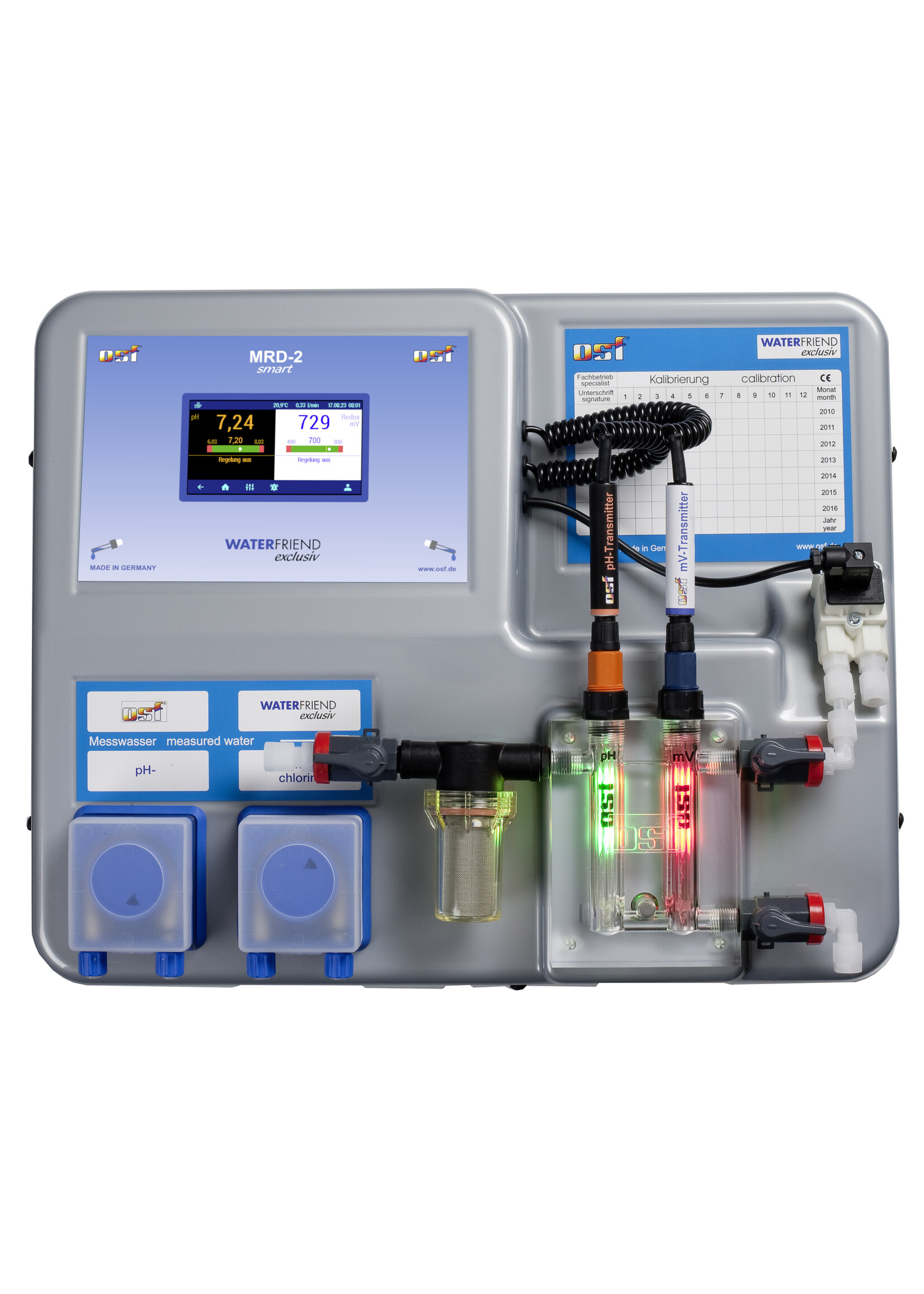 OSF Dosering WATERFRIEND MRD-2-smart voor pH en Redox
