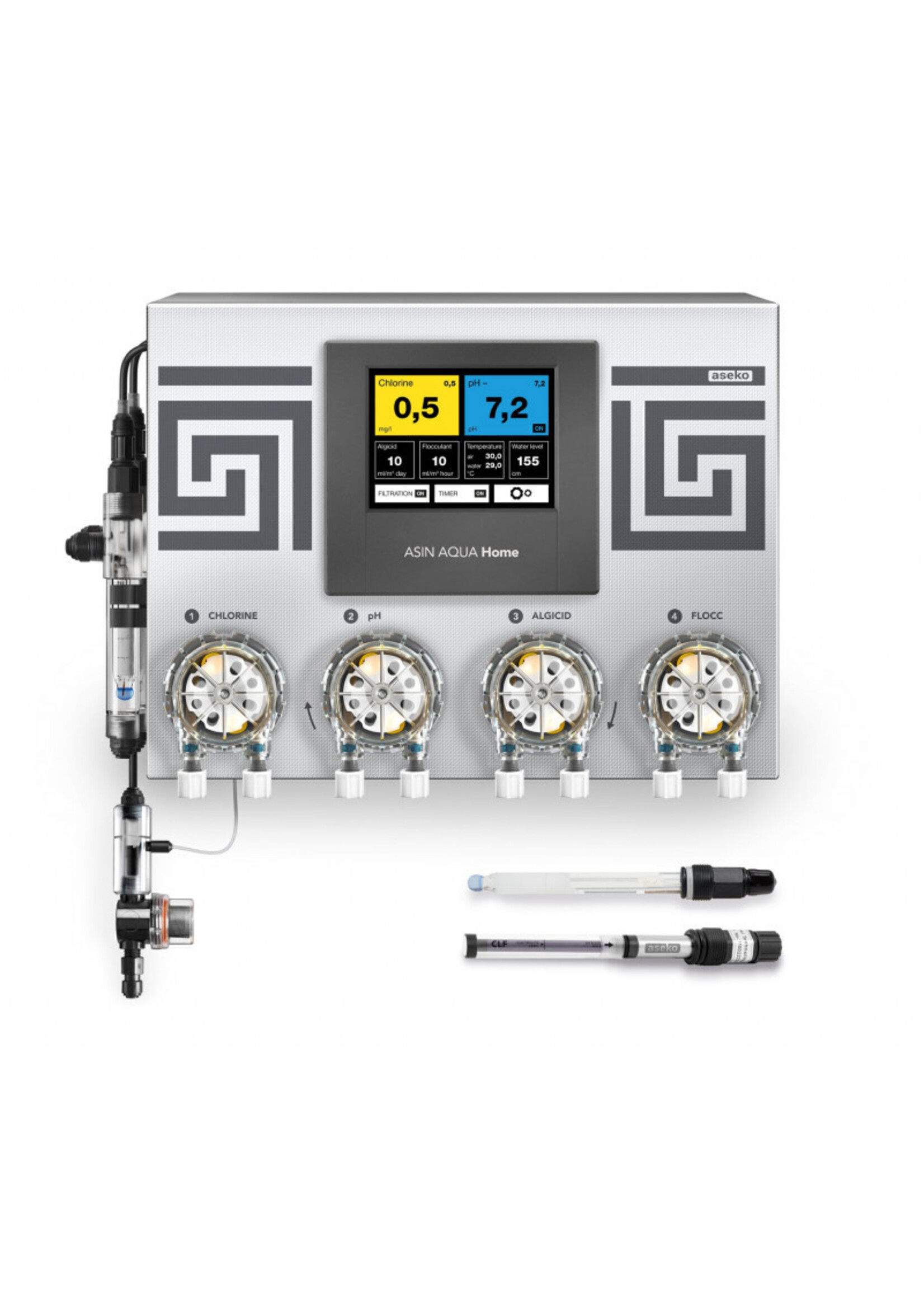 Aseko ASIN AQUA HOME PH/Chloor (model 2025)