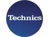 Technics Logo White On Blue Slipmats