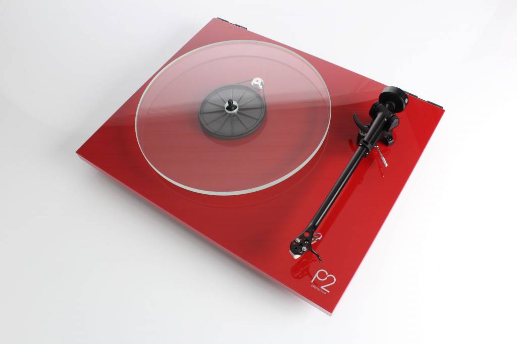 Rega Planar 2 Hi-fi turntable (Red) - green-vinyl.com