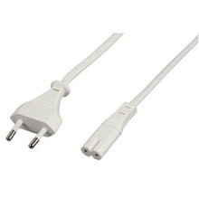 Euro Power Cord 5m (white)