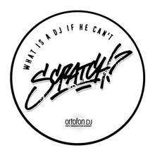 Ortofon "What is a DJ if he can't SCRATCH" slipmat set