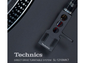 Technics Headshell (black) for the new SL-1210 MK7 turntable