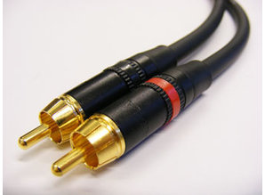 Tasker afgeschermde Phonokabel met REAN connectors (1,5m)