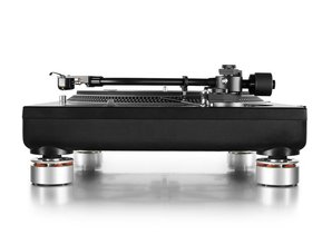 Refurbished Set van 4 Audio Isolation System voeten voor o.a. Technics SL1200 / SL1210 (zilver)