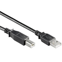 USB B to USB A 2.0 Cable 2m