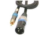 RCA / Male XLR cable (2m)