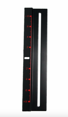 Indication Board Black / Red (Reproduction)