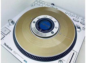 Technics SL-DZ1200 Real Vinyl Slip Disc Gold Flow