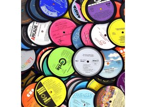 10 Coasters, made from real records