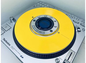 Technics SL-DZ1200 Real Vinyl Slip Disc Deep Yellow