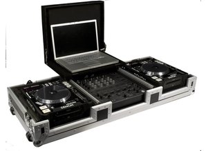 Road Ready RRL10CDJW flightcase for 2 CD players and 10" mixer