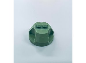 Pistachio Lego 45 RPM adapter for 7" singles