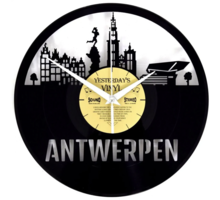 Antwerpen Vinyl Clock