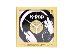 Vinylclock with K-Pop Design