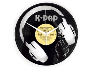 Vinylclock with K-Pop Design