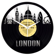 London Vinyl Clock