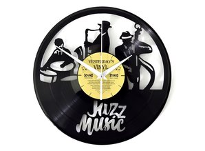 Vinylklok met Jazz Music Design