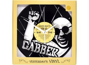 Vinylclock with Gabber Theme