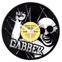 Gabber Vinyl Clock