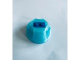 Lego 45 RPM Adapter (transparent blue)