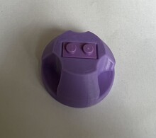 Lego 45 RPM Adapter (lilac)