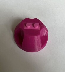 Lego 45 RPM Adapter (magenta)