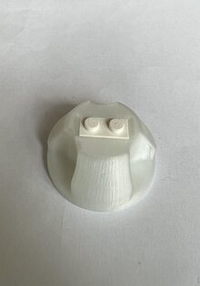 Lego 45 RPM Adapter (GITD)