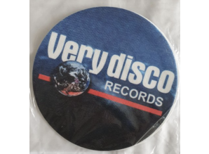 Slipmatten met Very Disco Records opdruk