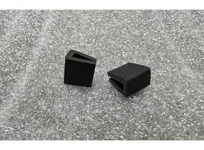 Set of 2 Dustcover Rubbers for Technics SL-1200 / SL-1210 (front)