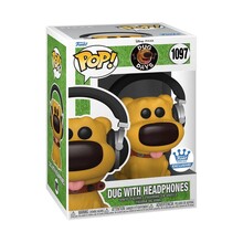 Dug with Headphones