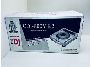 Pioneer CDJ-800 MK2 Single Frontloader CD-Player