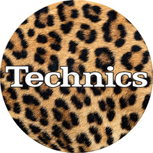 Technics Logo 'Leopard' Slipmats