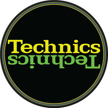 Technics Logo 'Double Yellow' Slipmats